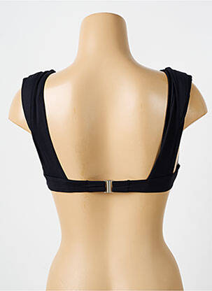 Haut de maillot de bain stretch haut soutien-gorge emboitant noir IODUS femme