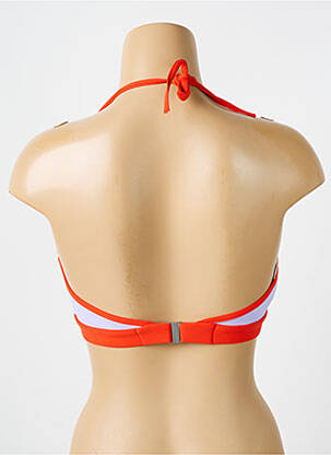 Haut de maillot de bain stretch haut bandeau violet IODUS femme