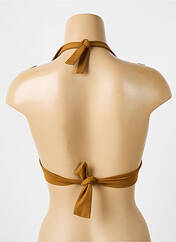 Haut de maillot de bain marron IODUS pour femme seconde vue