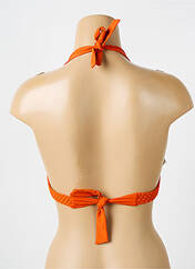 Haut de maillot de bain orange IODUS pour femme seconde vue