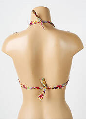 Haut de maillot de bain rouge IODUS pour femme seconde vue