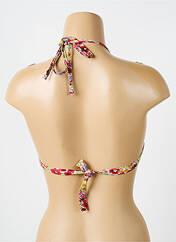 Haut de maillot de bain rouge IODUS pour femme seconde vue