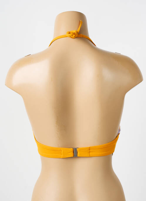 Haut de maillot de bain jaune IODUS pour femme