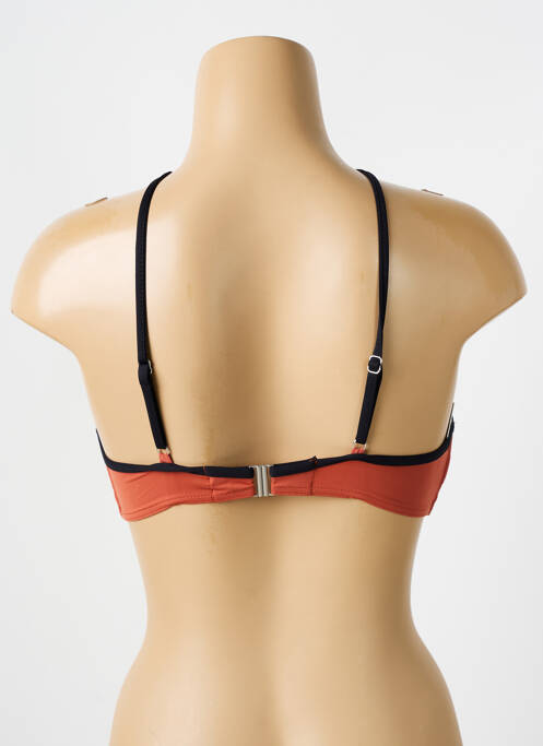 Haut de maillot de bain orange IODUS pour femme