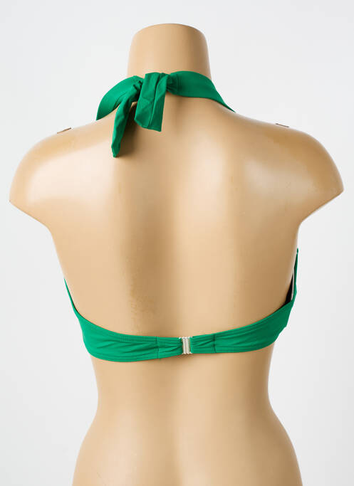 Haut de maillot de bain vert IODUS pour femme