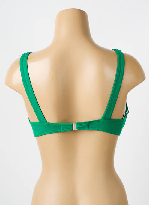 Haut de maillot de bain vert IODUS pour femme