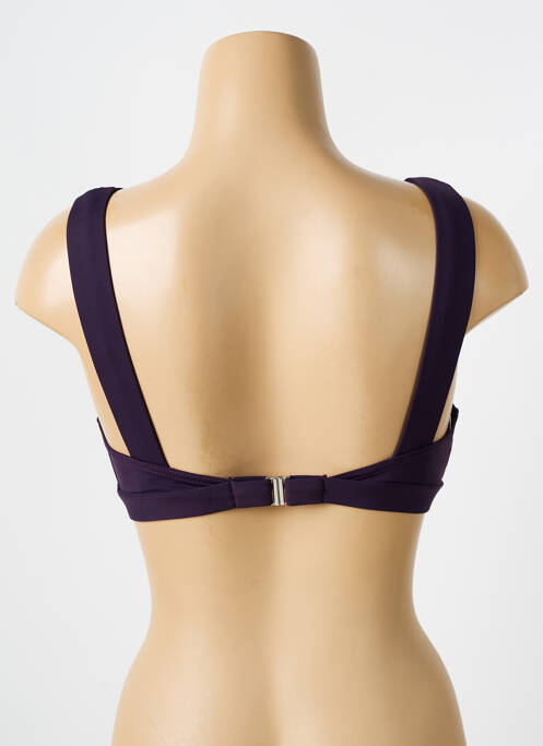 Haut de maillot de bain violet IODUS pour femme