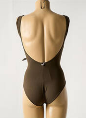 Maillot de bain 1 pièce marron IODUS pour femme seconde vue