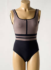 Maillot de bain 1 pièce marron IODUS pour femme seconde vue