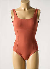 Maillot de bain 1 pièce orange IODUS pour femme seconde vue