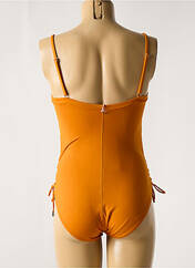 Maillot de bain 1 pièce orange IODUS pour femme seconde vue