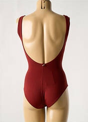 Maillot de bain 1 pièce rouge IODUS pour femme seconde vue