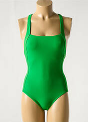 Maillot de bain 1 pièce vert IODUS pour femme seconde vue