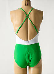 Maillot de bain 1 pièce vert IODUS pour femme seconde vue