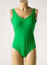 Maillot de bain 1 pièce haut soutien-gorge emboitant haut soutien-gorge emboitant vert IODUS femme