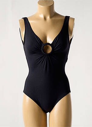 Maillot de bain 1 pièce haut soutien-gorge emboitant haut soutien-gorge emboitant noir IODUS femme