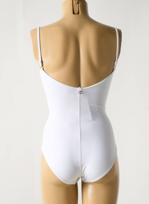 Maillot de bain 1 pièce blanc IODUS pour femme