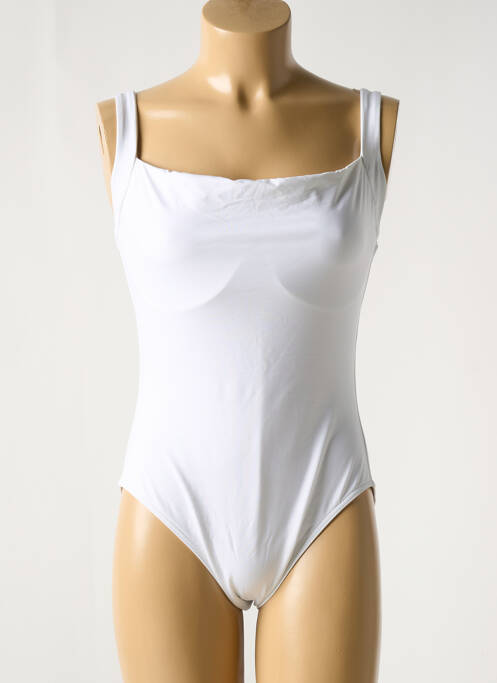 Maillot de bain 1 pièce blanc IODUS pour femme