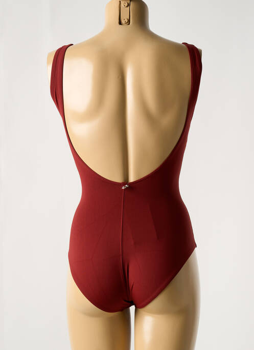 Maillot de bain 1 pièce rouge IODUS pour femme