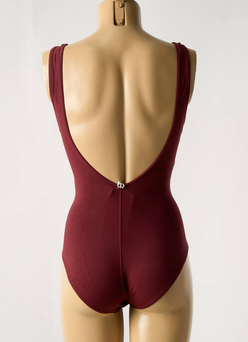 Maillot de bain 1 pièce rouge IODUS pour femme