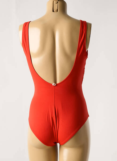 Maillot de bain 1 pièce rouge IODUS pour femme