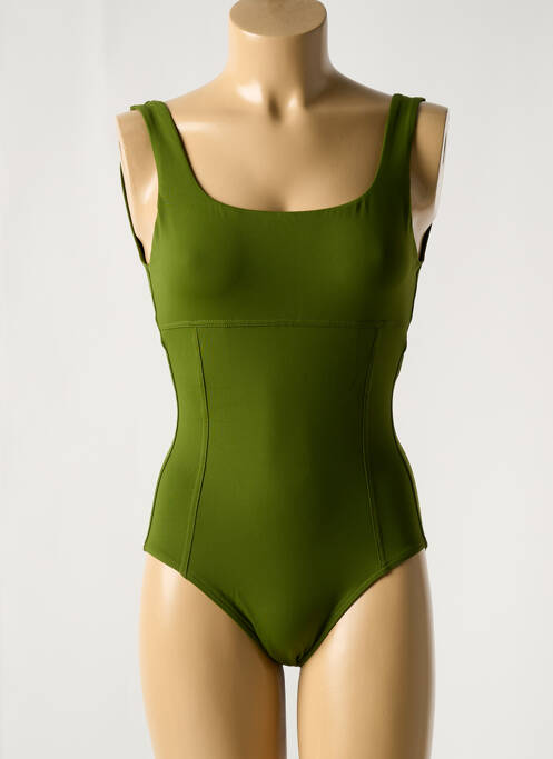 Maillot de bain 1 pièce vert IODUS pour femme