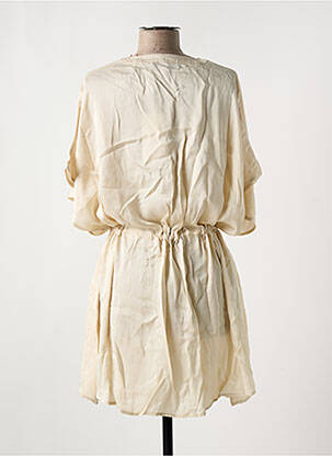 Veste kimono col v beige IODUS femme