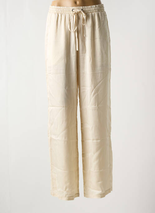 Pantalon droit beige IODUS pour femme