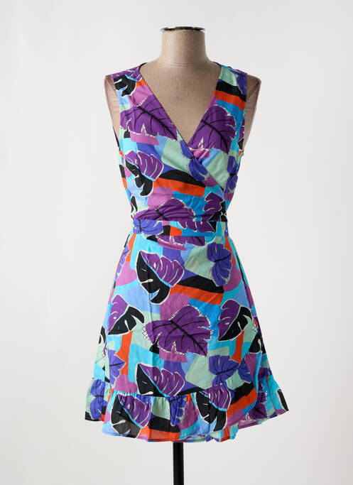 Robe de plage violet BIKINI BAR pour femme