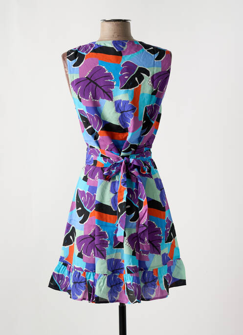 Robe de plage violet BIKINI BAR pour femme