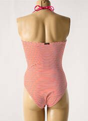 Maillot de bain 1 pièce orange BIKINI BAR pour femme seconde vue