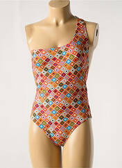 Maillot de bain 1 pièce orange BIKINI BAR pour femme seconde vue