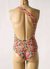 Maillot de bain 1 pièce orange BIKINI BAR pour femme seconde vue