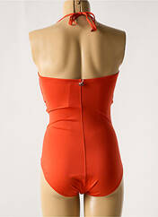 Maillot de bain 1 pièce orange IODUS pour femme seconde vue