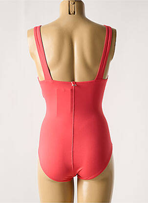 Maillot de bain 1 pièce stretch haut soutien-gorge avec mousse de rembourrage amovible rose IODUS femme