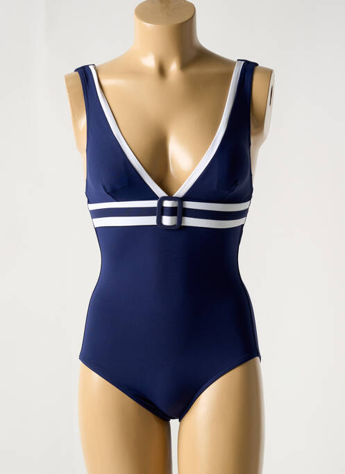 Maillot de bain 1 pièce bleu IODUS pour femme