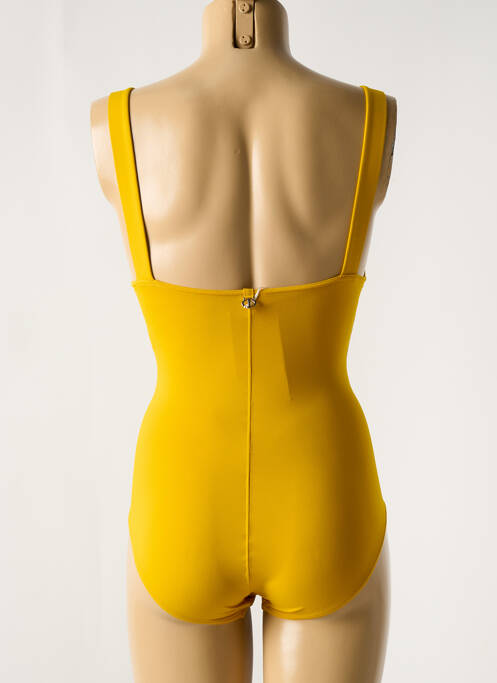 Maillot de bain 1 pièce jaune IODUS pour femme