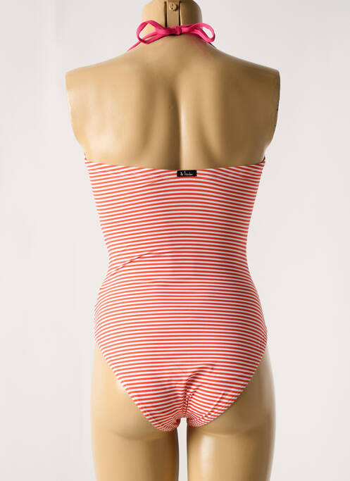 Maillot de bain 1 pièce orange BIKINI BAR pour femme