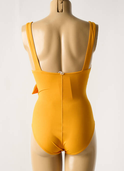 Maillot de bain 1 pièce orange IODUS pour femme