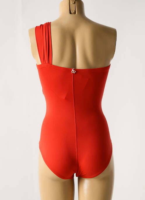 Maillot de bain 1 pièce rouge IODUS pour femme