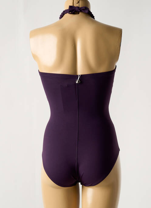 Maillot de bain 1 pièce violet IODUS pour femme