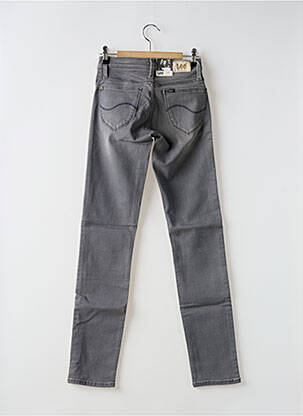 Jeans coupe slim tissage brut taille normale gris LEE femme