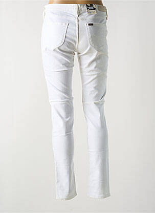 Jeans coupe slim stretch taille normale blanc LEE femme