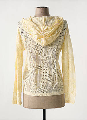 Veste casual coupe cintrée beige YERSE femme