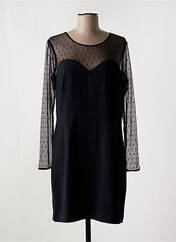 Robe courte noir CHARLISE pour femme seconde vue