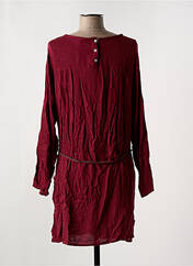 Robe courte rouge LOUIZON pour femme seconde vue