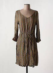 Robe mi-longue vert YERSE pour femme seconde vue