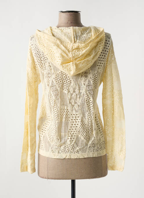 Veste casual coupe cintrée beige YERSE femme