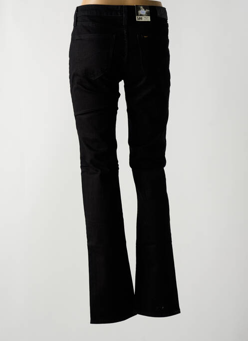 Jeans coupe droite noir LEE pour femme