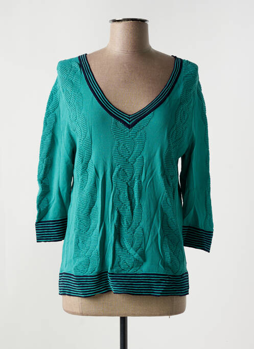 Pull bleu YUKA pour femme